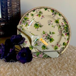 Andrea by Sadek serving plate +cake server